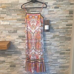 Colorful Patterned Maxi Dress